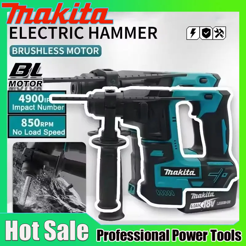 Power Tools Hardware - Makita Brushless Hammer Cordless Electric Hammer