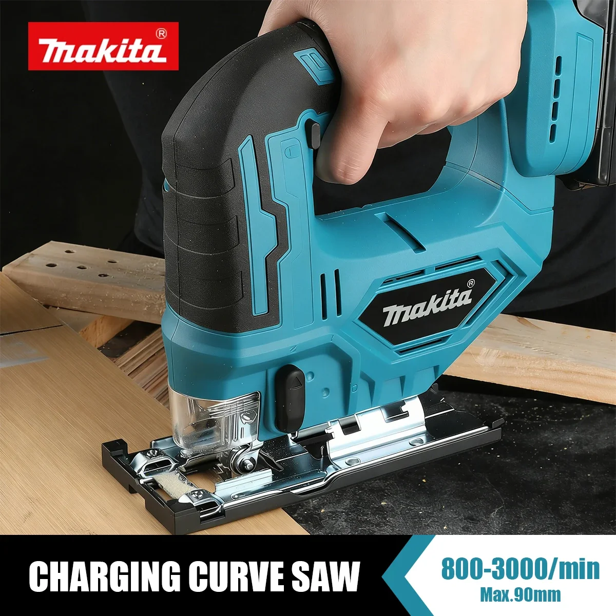 Power Tools Jigsaw - Makita DJV182Z Cordless Barrel Handle Jigsaw
