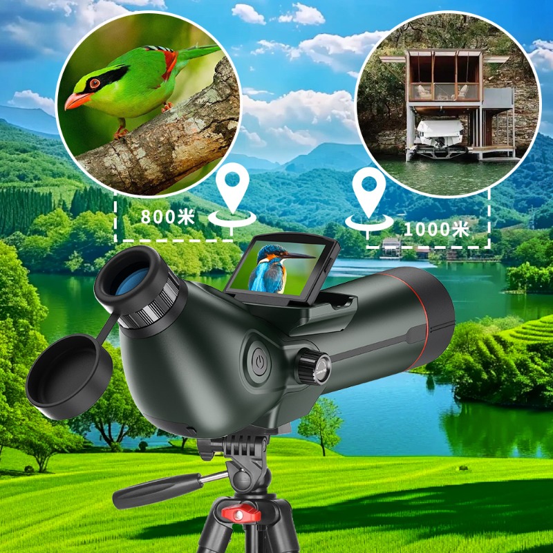 Power Tools Video - Astronomical Telescope Dual-screen Digital High-power High