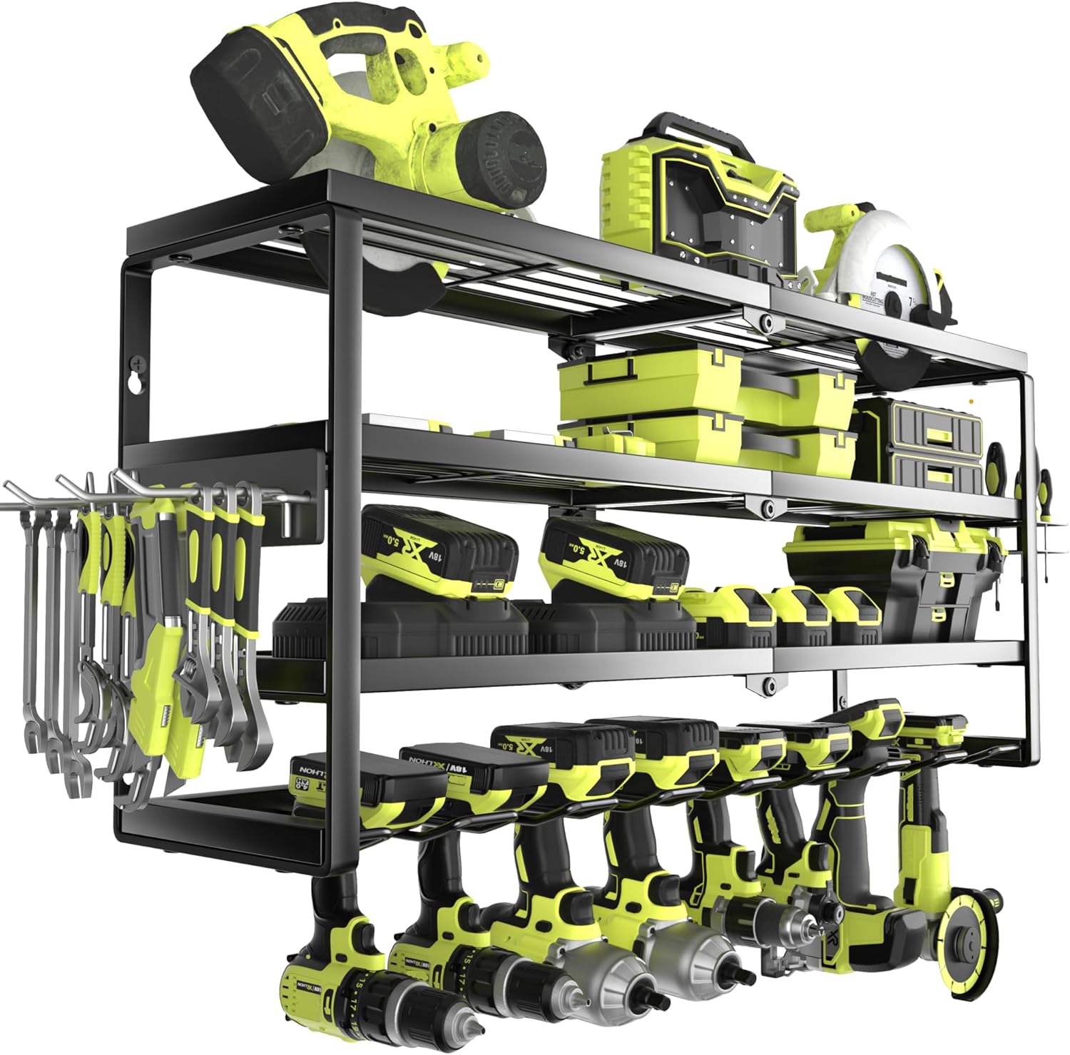 4 Layer Wall Mount Power Tool  - Power Tools Toolstation ulasan dan harga