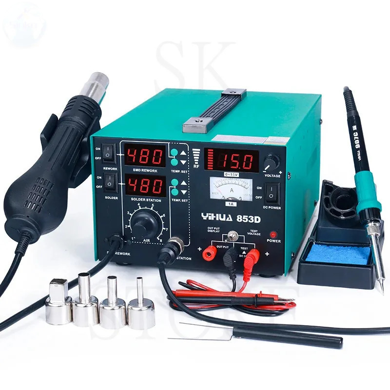 YIHUA 853D 1A 2A Soldering Iro - Power Tools Toolstation ulasan dan harga