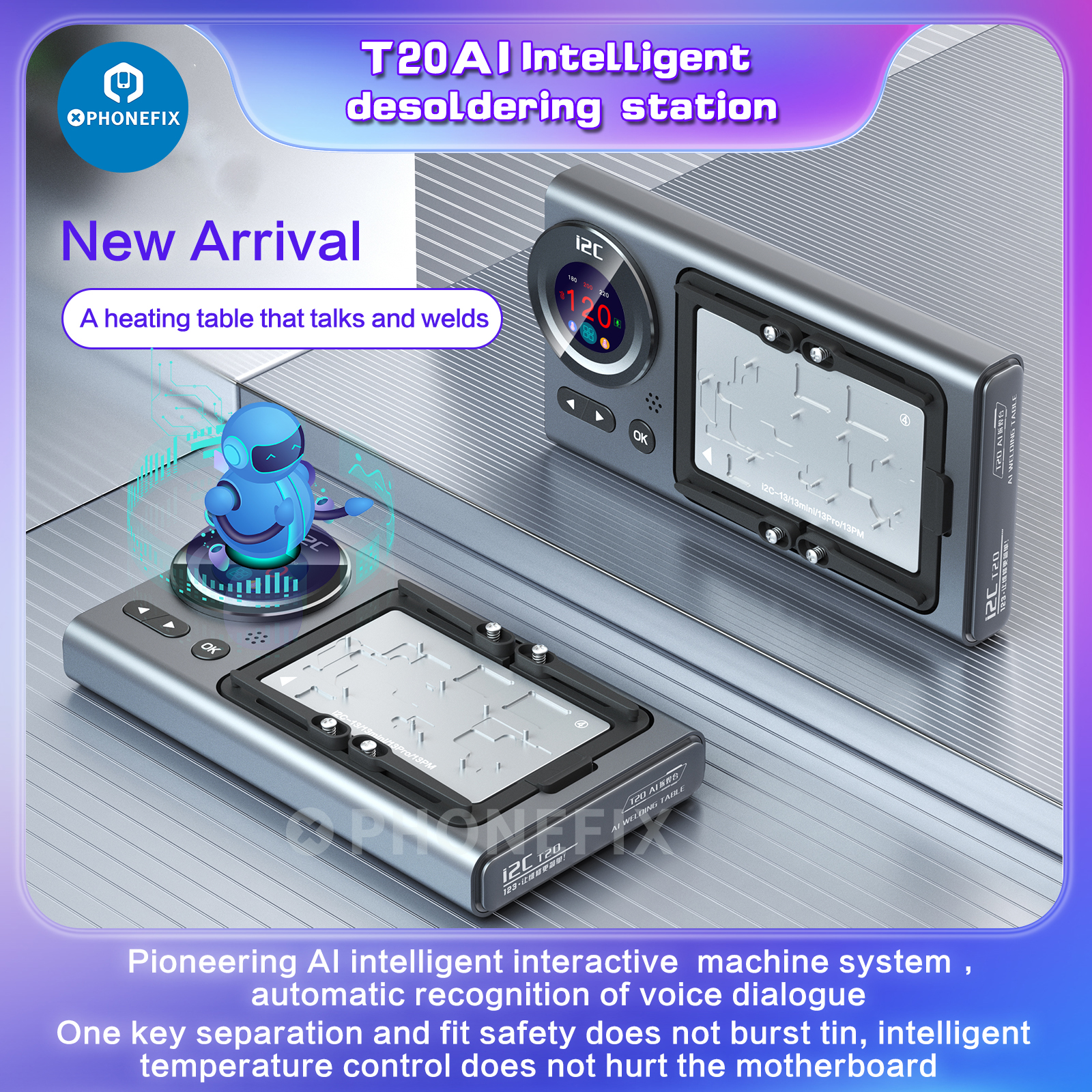i2C T20 AI Soldering Pre-heati - Power Tools Pro ulasan dan harga