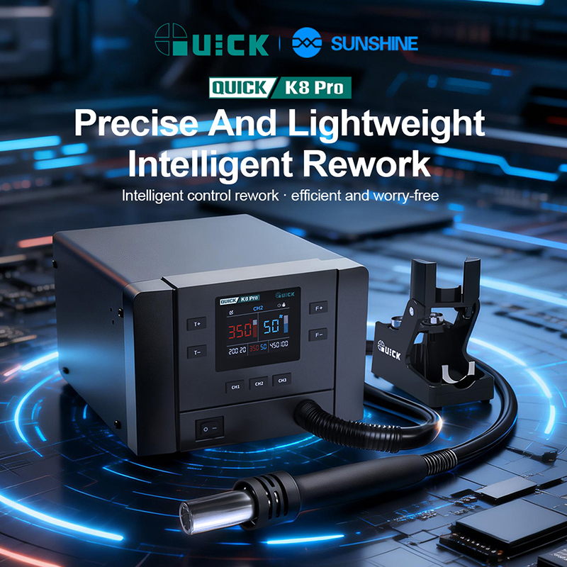 QUICK K8 Pro Intelligent Hot A - Power Tools Toolstation ulasan dan harga