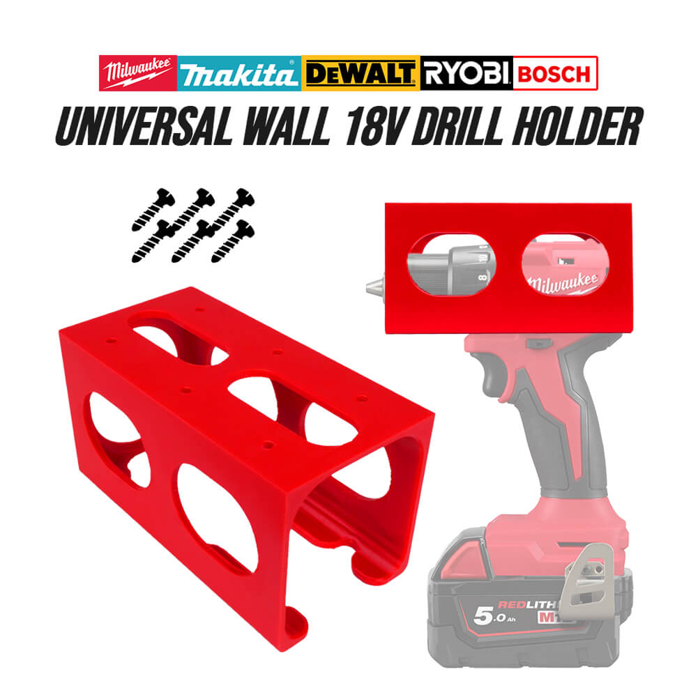 Universal 18V Drill Wall Mount - Power Tools Brands ulasan dan harga