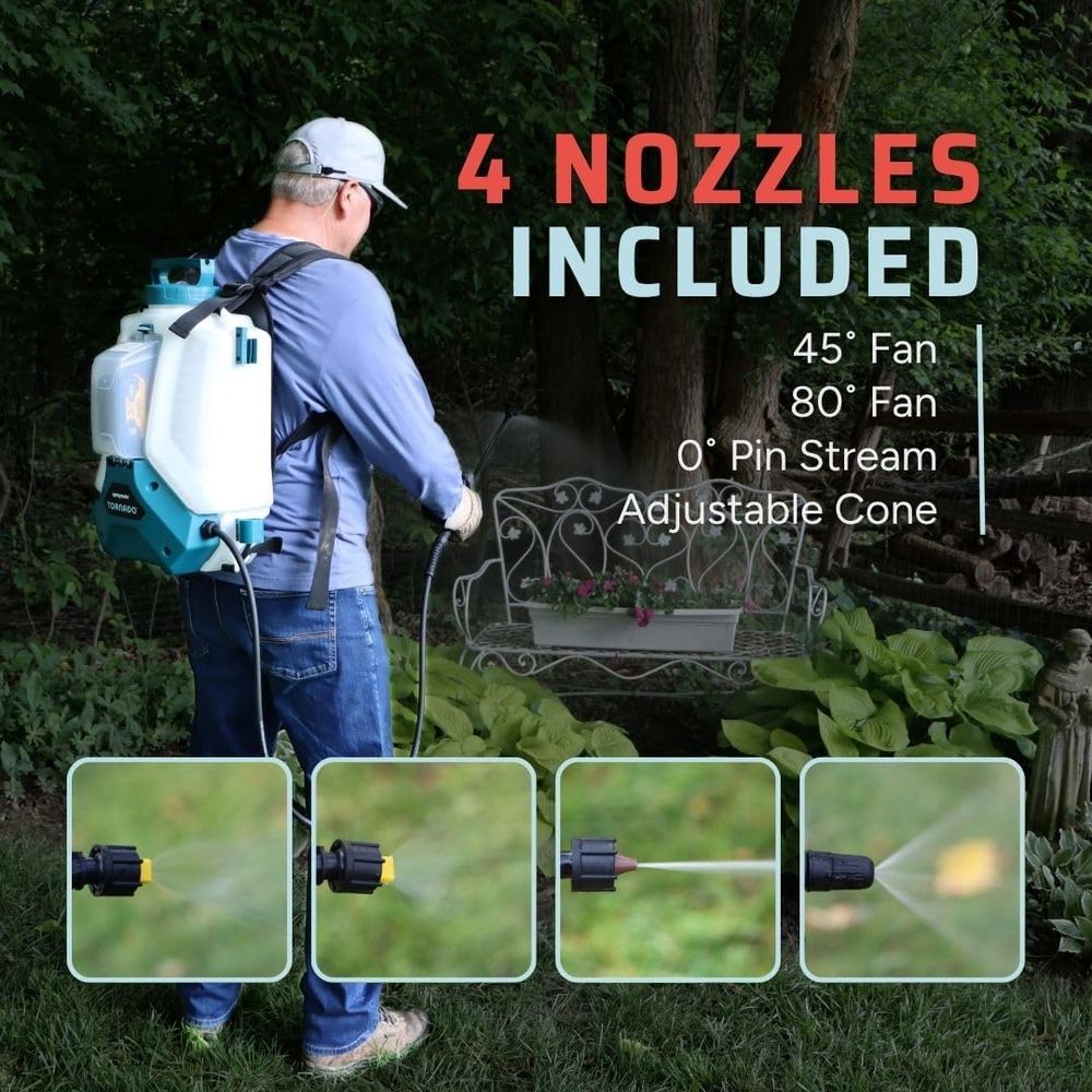 4-Gallon Battery-Powered Backp - Power Tools Zones ulasan dan harga