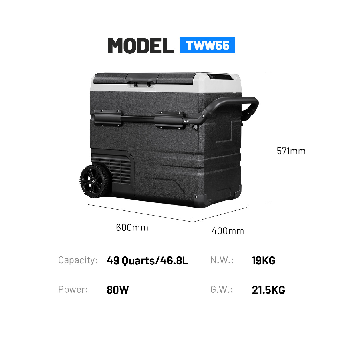 55L solar power refrigerator f - Power Tools Zones ulasan dan harga