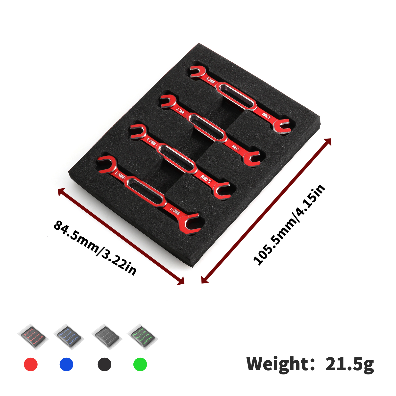 4Pcs Wrench 3/3.2/3.5/3.7/4/5/ - Power Tools Hardware ulasan dan harga