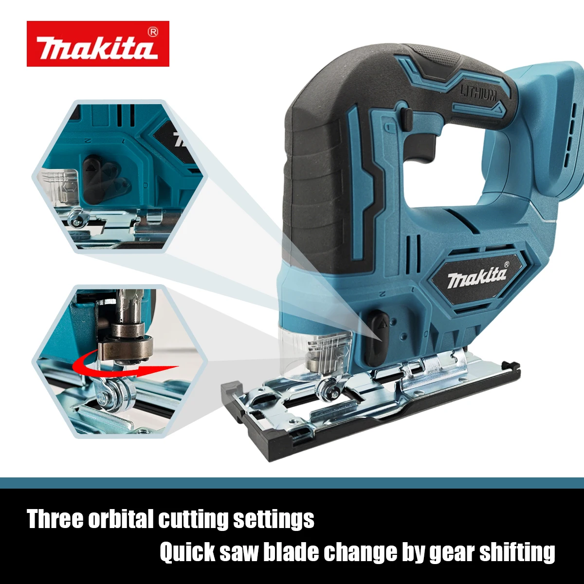 Makita DJV182Z Cordless Barrel - Power Tools Jigsaw ulasan dan harga