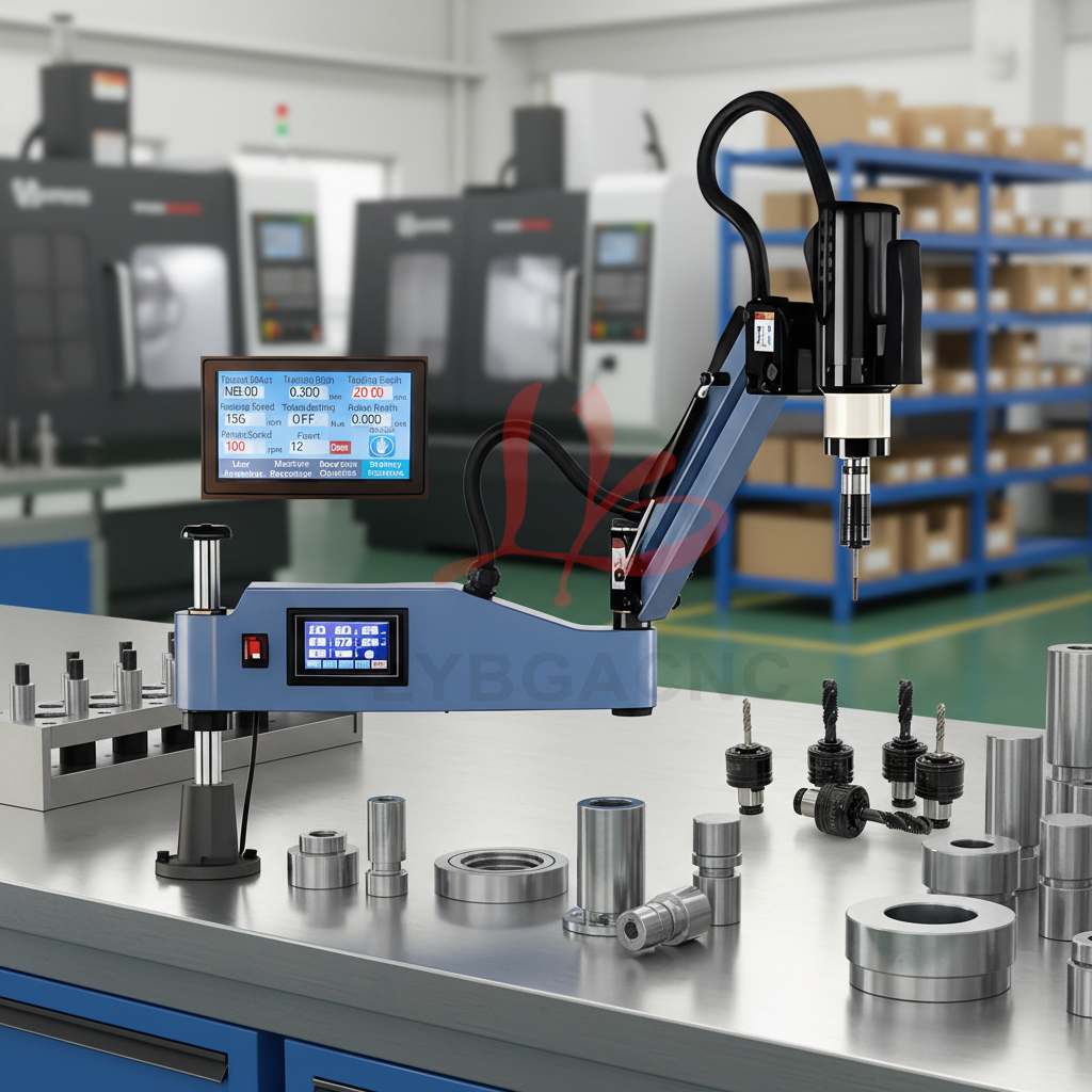 LY Touch Screen Control Tappin - Power Tools Machine ulasan dan harga