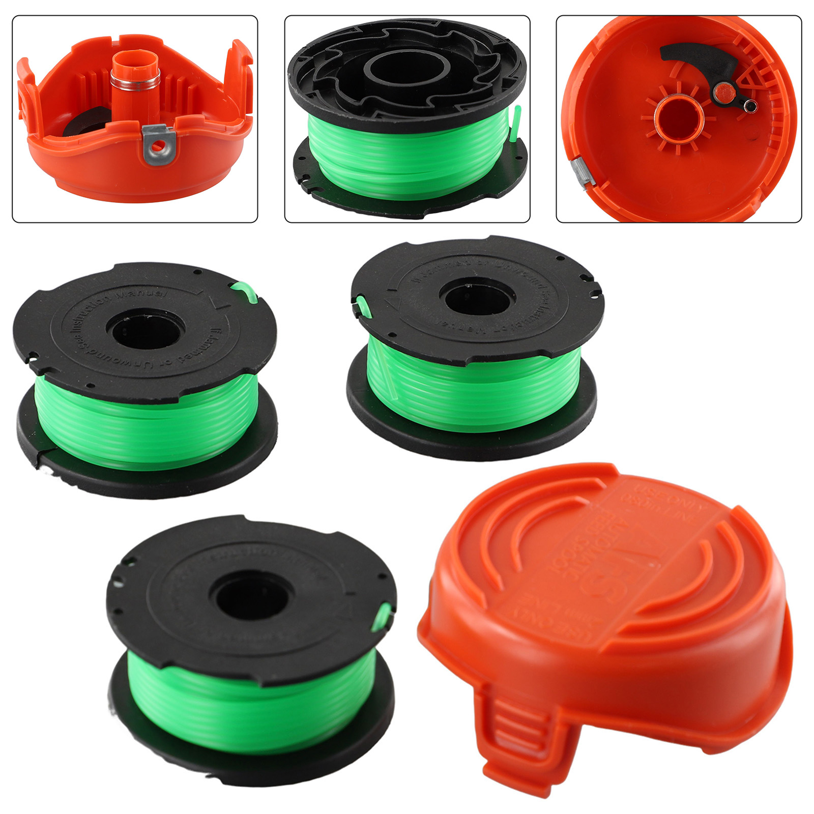 1 * Spool Cap+3 * Spools Trimm - Power Tools Brands ulasan dan harga