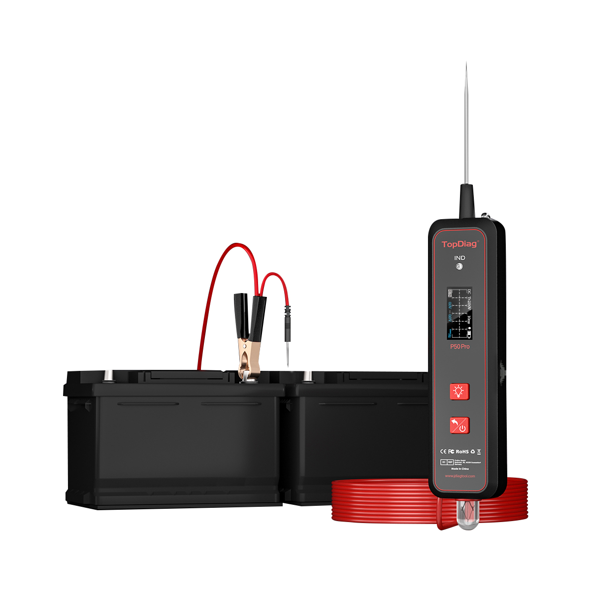 P50 PRO Car Circuit Tester Pow - Power Tools Pro ulasan dan harga