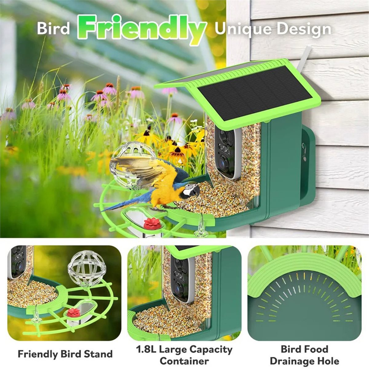 ABPP Smart Bird Feeder Camera  - Power Tools Video ulasan dan harga