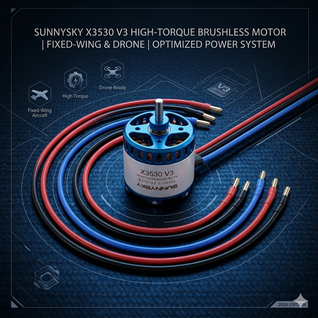 SUNNYSKY X3530 V3 High-Torque  - Power Tools Presentation ulasan dan harga
