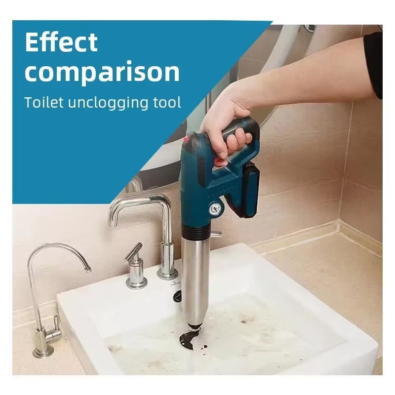 Electric Air Plunger Toilet Dr - Power Tools Machine ulasan dan harga